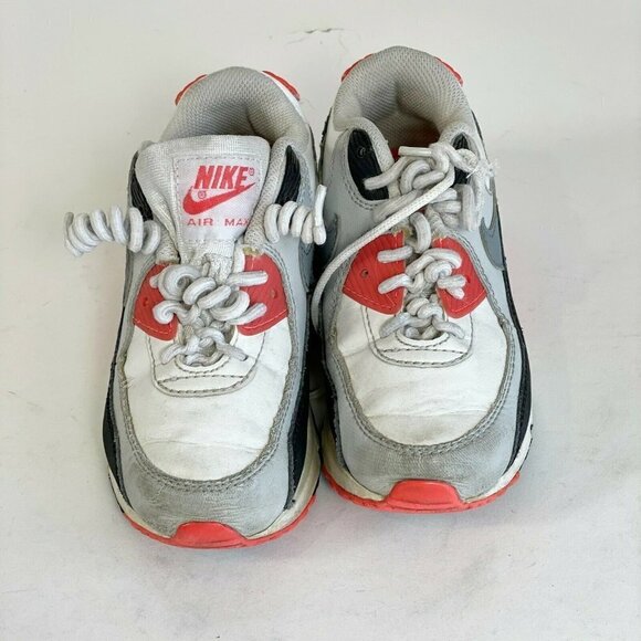 Nike Air Max 90 PS Youth Kids Running Athletic Sneaker Infrared 11C 307794-137 - Picture 2 of 8